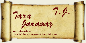 Tara Jaramaz vizit kartica